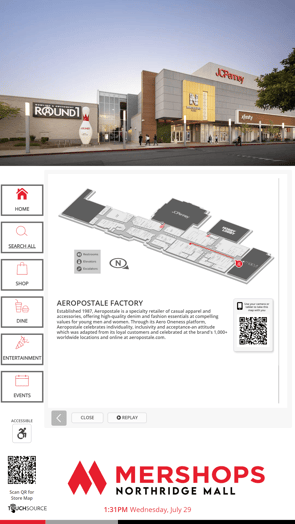 Mershops Wayfinding Screenshot