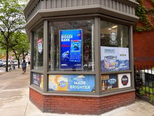 Wine Emporium Mass Lotto campaign Smartify DOOH 
