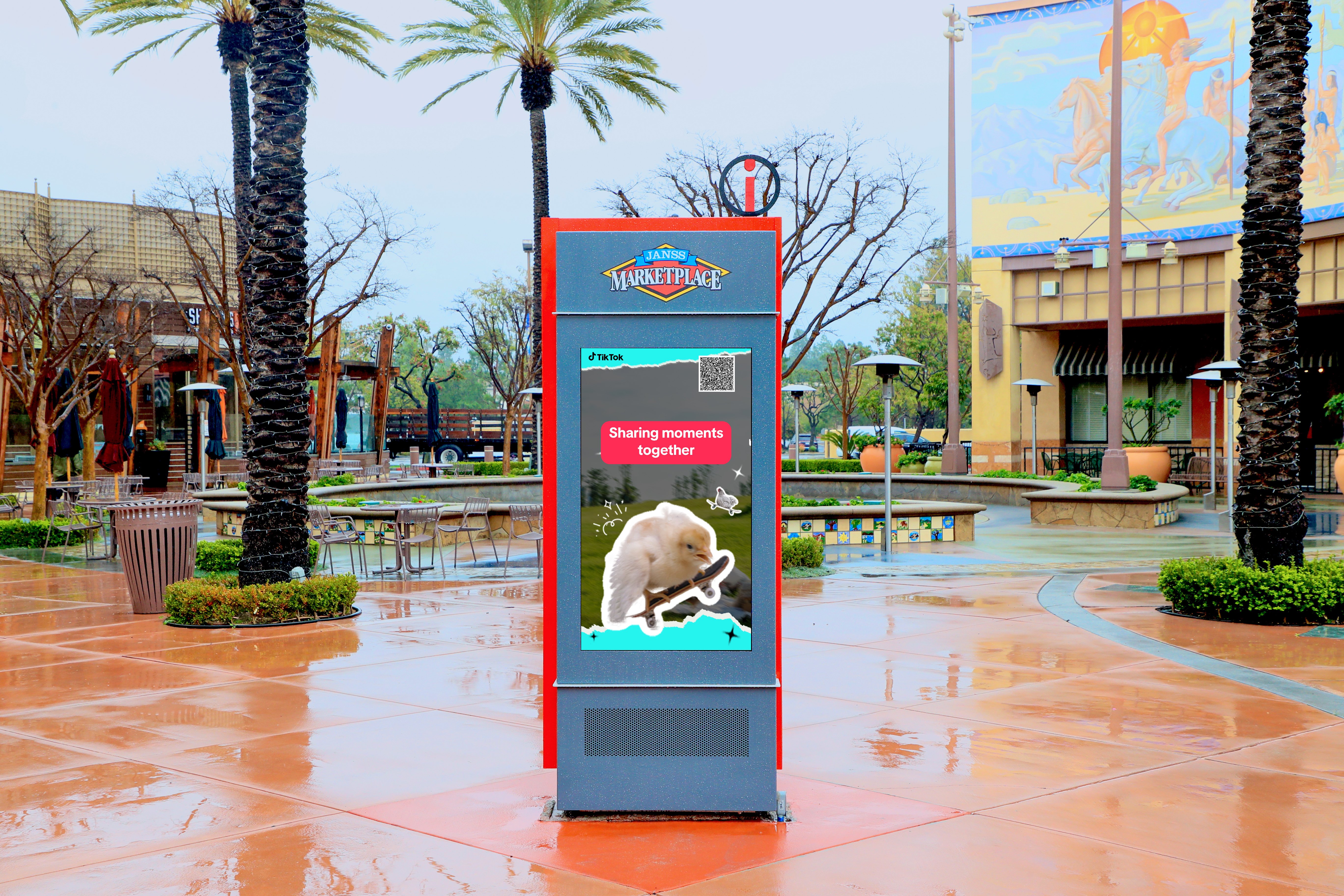 Smartify Digital out of home at Janss Marketplace